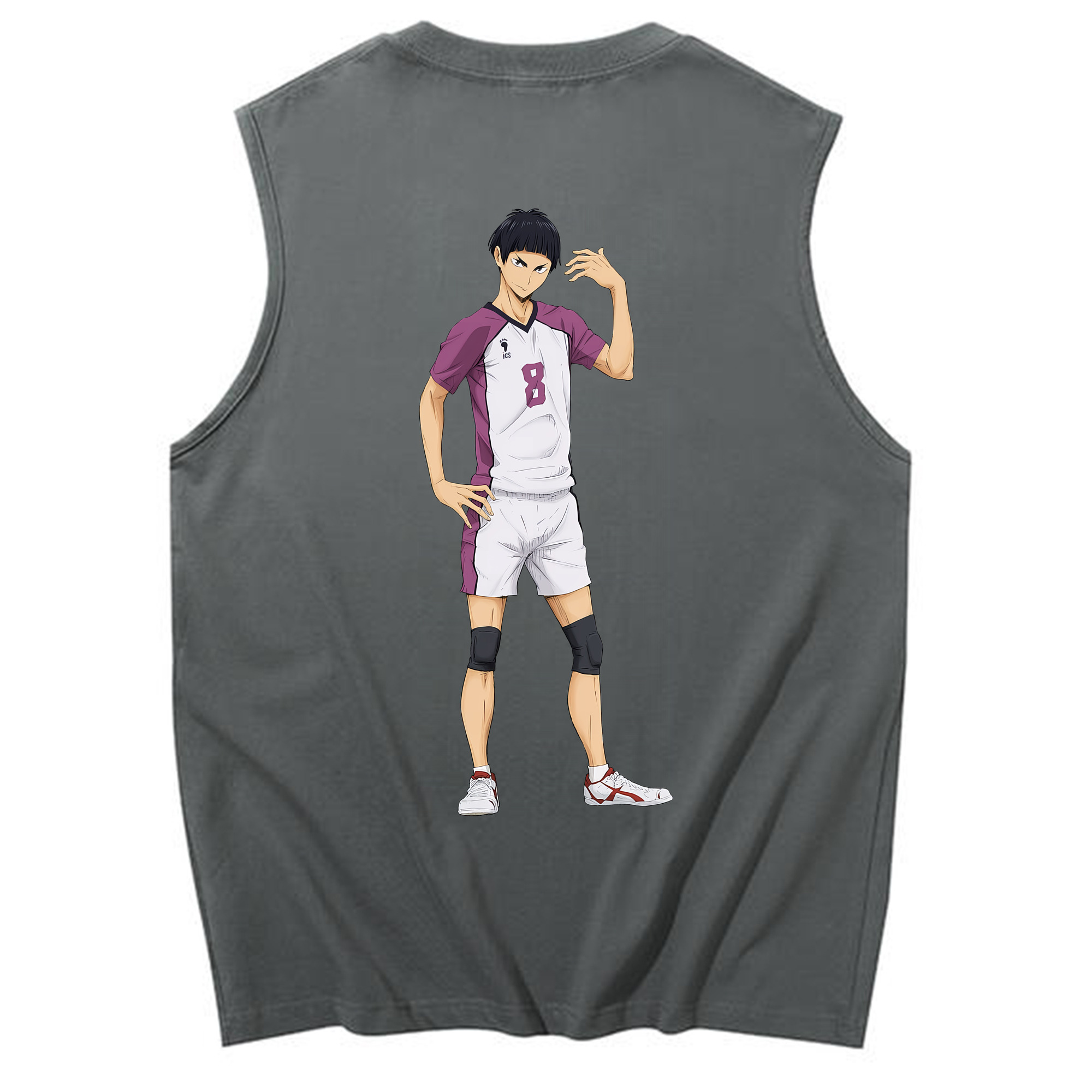 （画像用） ハイキュー!! Haikyu!! コットン100％タンクトップ（背面プリント）